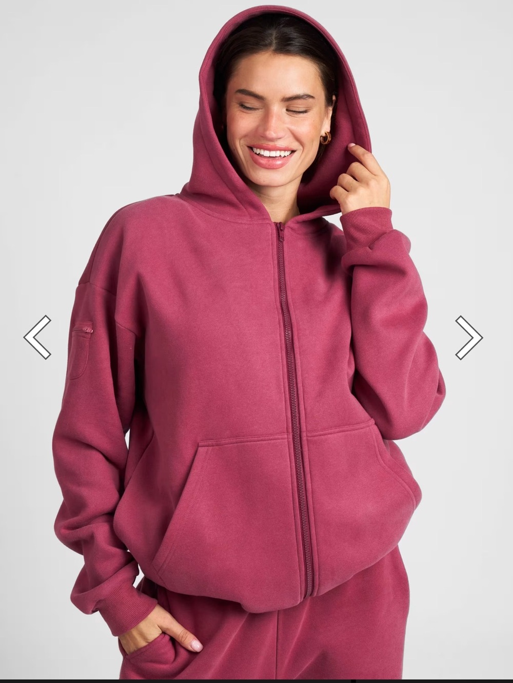 Travel Essentials Zip Hoodie